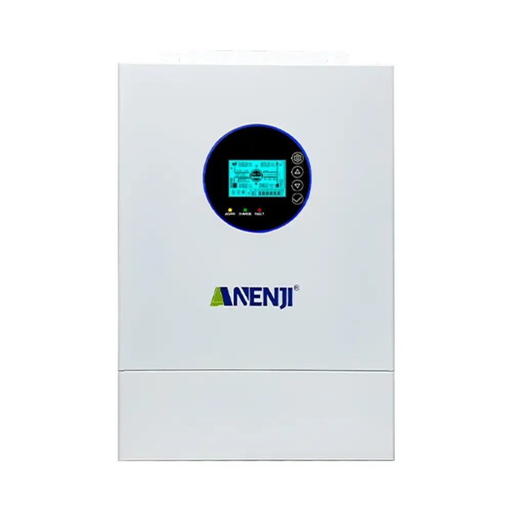 ANENJI 12KW 48V Hybrid Solar Inverter Split Phase 120V/240V Dual MPPT ...