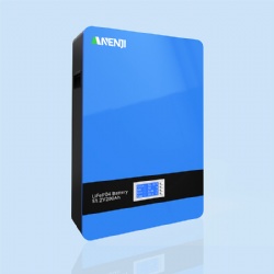 ANENJI 51.2V 200Ah Powerwall LiFePO4 Wall-Mounted Battery Pack 48V 10Kwh for Solar Off/On Grid Built-in BMS 6000+ Cycles