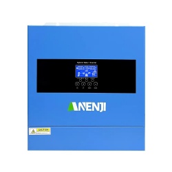 Anenji 4.2W 24V Hybrid Solar Inverter On grid Off grid Inverter with WIFI 120A MPPT Dual Outputs