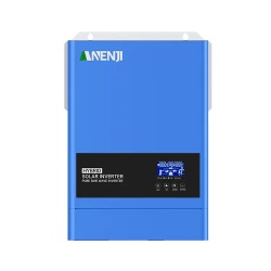ANENJI 6200W 48VOLT MPPT Hybrid Solar Inverter 230V Off Grid Photovoltaic Pure Sine Wave PV 60-500V 120A
